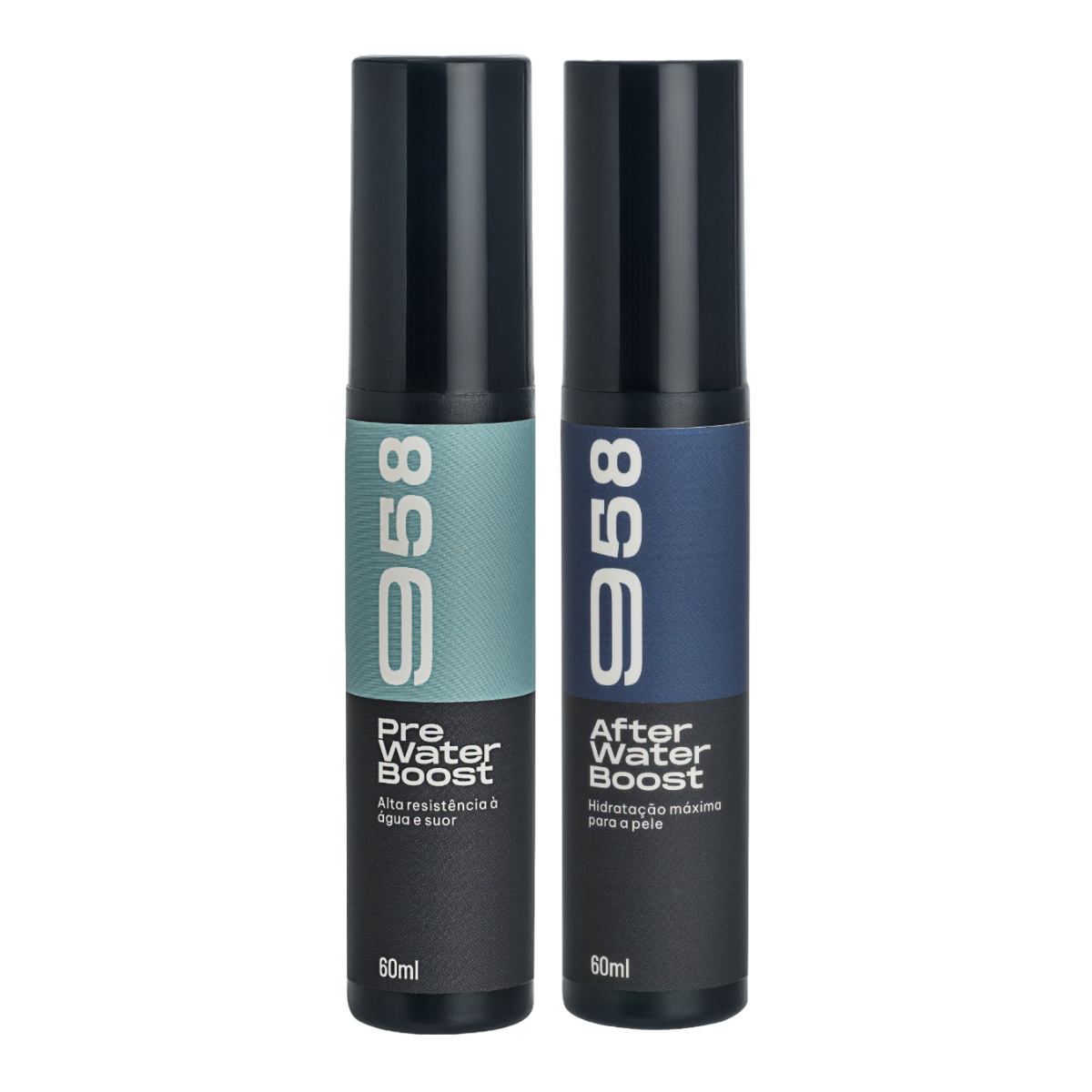 Kit 958 Loção Protetora Pre Water Boost 60ml, Loção Protetora After Water Boost 60ml