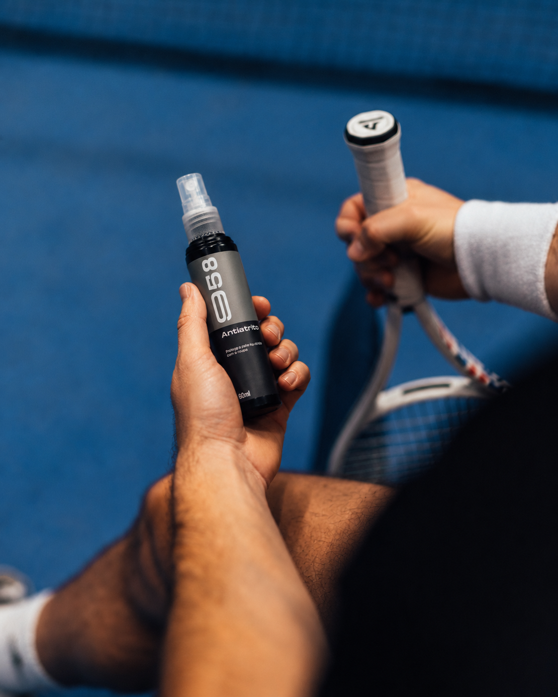 Kit 958 Loção Protetora Pre Water Boost 60ml, Loção Protetora Antiatrito 60ml